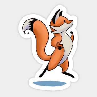 Fox Trot Sticker